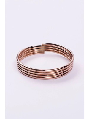 St. Morritz Strip 12'li Peçete Yüzüğü Rose Gold