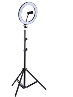 St. Morritz Selfie LED Işık 10INÇ Youtube,makyaj,kuaför 26CM-2M Stand