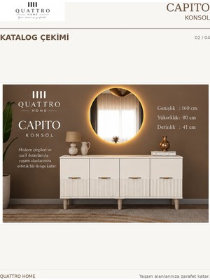 Quattro Home Capıto Konsol