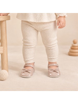 Papyonlu Fiyonk Süslü Bebek Ayakkabısı