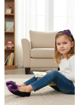 Ceyda Babet Çocuk Ev Babeti Taçli Takim ,çocuk Panduf, Bebek Pati?k, Çorap, Çocuk Ev Ayakkabısı