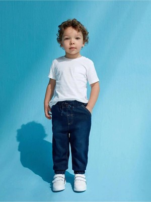 LC Waikiki Lcw Baby Indigo Erkek Bebek Jean Pantolon
