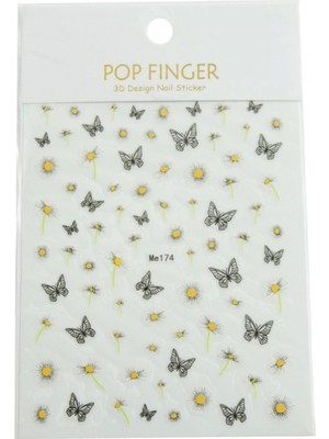 Pileli Store Kelebek Tattoo Dövme Sticker