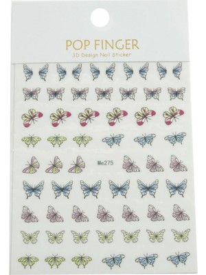 Pileli Store Kelebek Tattoo Dövme Sticker