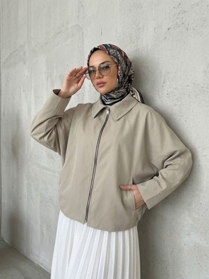 Miostil Fermuarlı Cep  Detay Panço-Taş