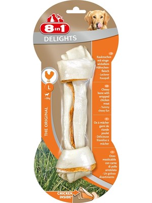 8in1 Delights L Boy Kemik, 85 gr Köpek Ödülü