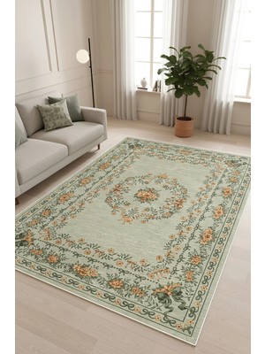 Decomia Home Dijital Kaymaz Yıkanabilir Salon Halısı Mutfak Halısı Koridor Halısı Yolluk