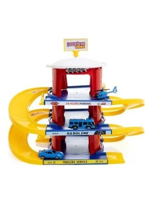 Generic Toyflyer 17 Parça Otopark Garaj Seti