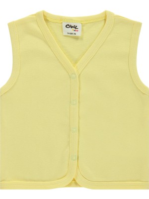 Civil Baby Basic 6-18 Ay Yelek - Sarı