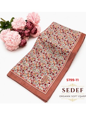Sedef Organik Soft Eşarp
