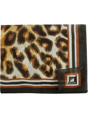 Leopar Desenli Bandana 50*50 Nemere