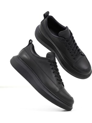 Zerenyus Axel Yüksek Kalite Alexander Model Erkek Günlük Sneaker Siyah