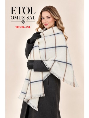 Sedef Omuz Şalı Panço