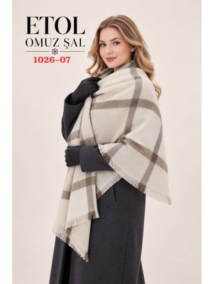 Sedef Omuz Şalı Panço