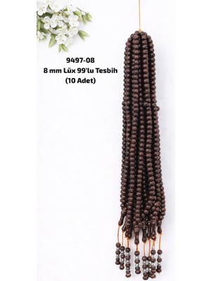 Sedef 8 mm Lüks 99'lu Tesbih