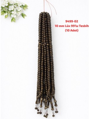 Sedef Tuhafiye 10 mm Lüks 99'lu Tesbih