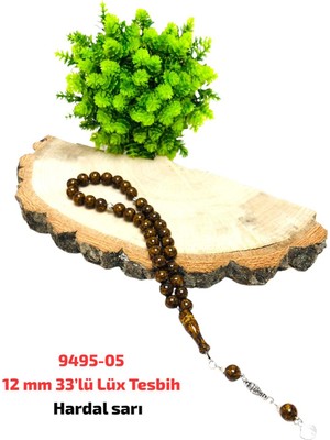 Sedef 12 mm 33'lü Lüks Tesbih
