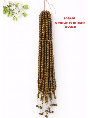 Sedef Tuhafiye 10 mm Lüks 99'lu Tesbih