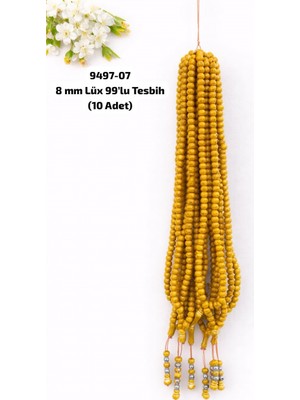 Sedef 8 mm Lüks 99'lu Tesbih