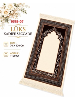 Sedef Kaliteli Kadife Seccade