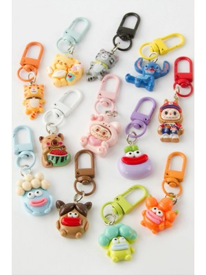 Pileli Store Karışık Figürlü Fermuar Charm