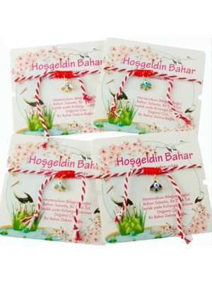 Pileli Store Kırlangıç Marteniçka Ip Bileklik