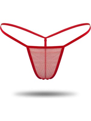 Lolitanya Kırmızı Tül Tanga L1115