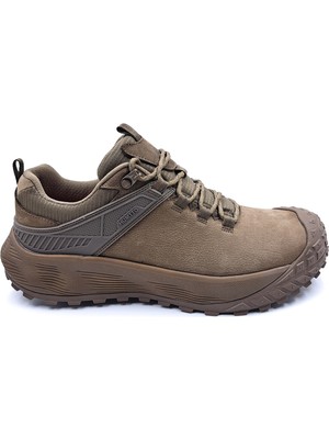 Humtto HM1717474A Hakiki Nubuk Deri Water Repellent Su Geçirmez Erkek Konfor Haki Renk Outdoor Ayakkabı