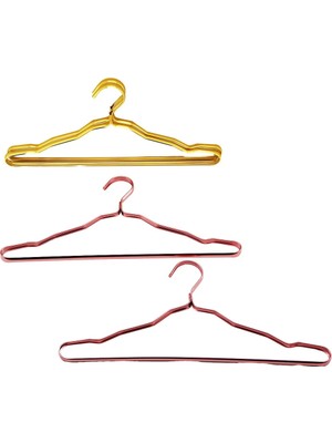 SS Home Concept 2pcs Gold - Bronz Komple Metal Askı