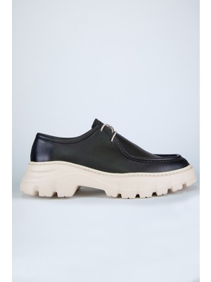 Dimattia Erkek Deri Bağcıklı Sneaker DM00102 U007825 Yeşil