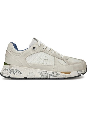 Premiata Erkek Deri Sneaker Mase 6621 U008284 Beyaz