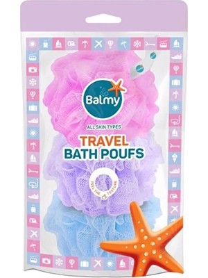 4 Adet Balmy Seyahat Banyo Lifi 3'lü