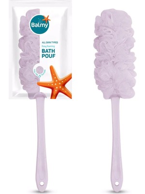 3 Adet Balmy Saplı Banyo Lifi Bol Köpük 1 Adet