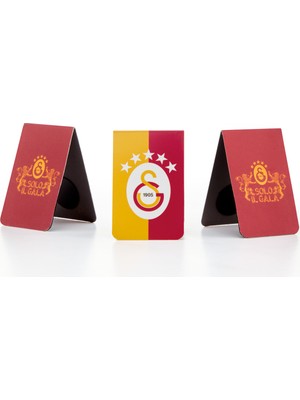 Galatasaray Solo Il Gala 3'lü Mıknatıslı Kitap Ayracı Seti - Lisanslı Orijinal