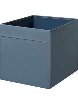 Ikea Dröna Kutu , Mavi, 33X38X33 cm