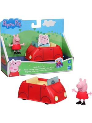 Gültekin Peppa Pig Peppa'nın Maceraları Küçük Araçlar Küçük Kırmızı Araba Figürlü 3+ Yaş Için Uygun