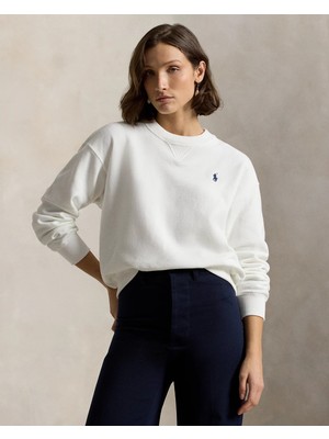 Polo Ralph Lauren Bisiklet Yaka Kadın Sweatshirt