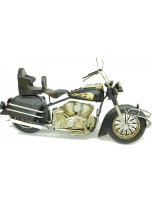 Pileli Store Dekoratif Metal Motosiklet Vintage Chopper Ev Ofis Hediyelik