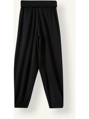 DeFacto Katlamalı Bel Balloon Fit Jogger Paça Dalgıç Kumaş Eşofman Altı I9635AX26AU