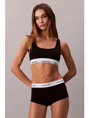 Calvin Klein Kadın Unlined Bralet M Beden Siyah Renk ile Gün Boyu Destek Sağlar