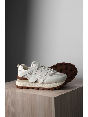 Lufian Emıly Kadın Sneaker Ayakkabı Beyaz