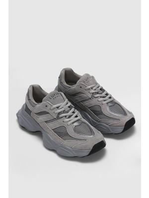 Lufian Mery Kadın Sneaker Ayakkabı Gri