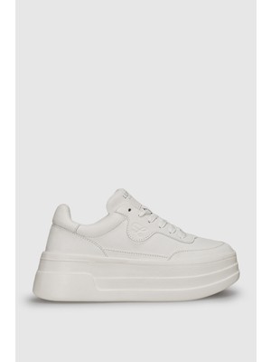 Lufian Petra Kadın Sneaker Ayakkabı Beyaz