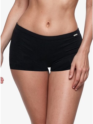 Blackspade Kadın Modal Elastan Boxer 1634 - Siyah