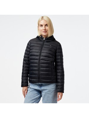 Tommy Hilfiger Kadın Siyah Mont