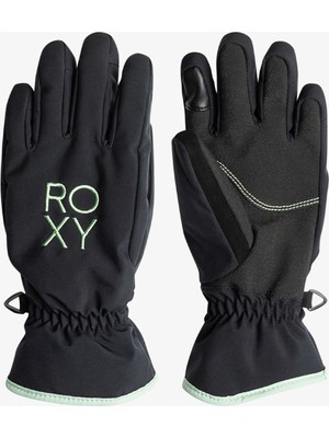 Roxy Freshfield Çocuk Siyah Kayak Eldiveni