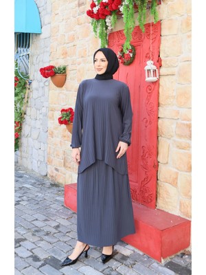 Nisum Moda Piliseli Sandy Etekli Takım
