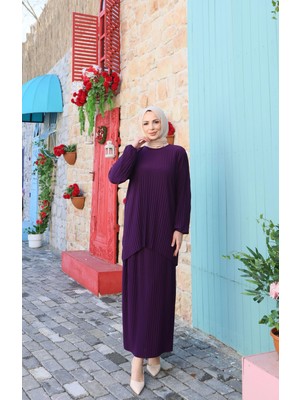 Nisum Moda Piliseli Sandy Etekli Takım