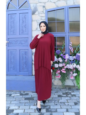 Nisum Moda Piliseli Sandy Etekli Takım