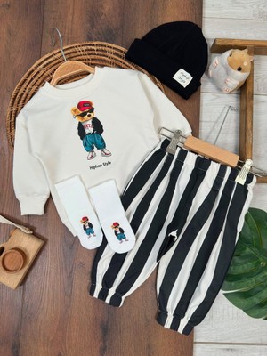 Valia Baby "hiphop Style" Erkek Bebek/çocuk 4'lü Takım